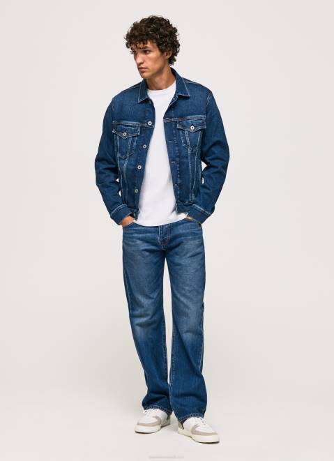 Pepe Jeans Regular Fit Denim Jacket Men Denim Z22X823