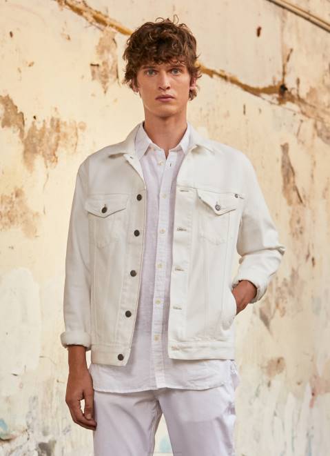 Pepe Jeans Regular Fit Denim Jacket Men Denim Z22X847