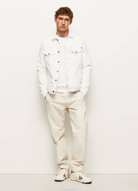 Pepe Jeans Regular Fit Denim Jacket Men Denim Z22X847