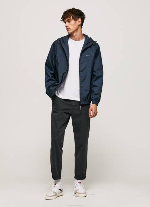 Pepe Jeans Windbreaker Jacket With Hood Men Dulwich Z22X828