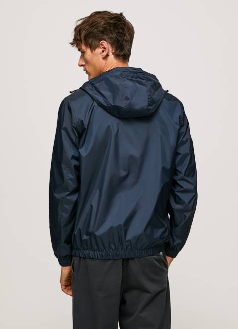 Pepe Jeans Windbreaker Jacket With Hood Men Dulwich Z22X828