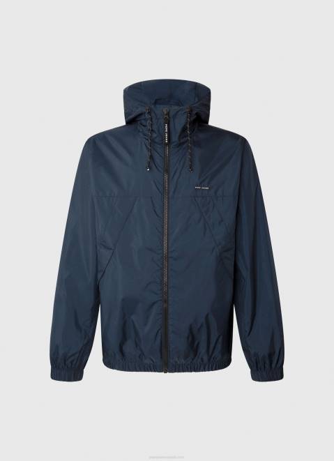 Pepe Jeans Windbreaker Jacket With Hood Men Dulwich Z22X828