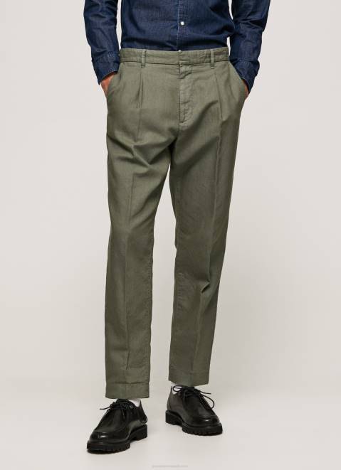 Pepe Jeans Arrow Relaxed Fit Chino Pants Men Casting Z22X1108