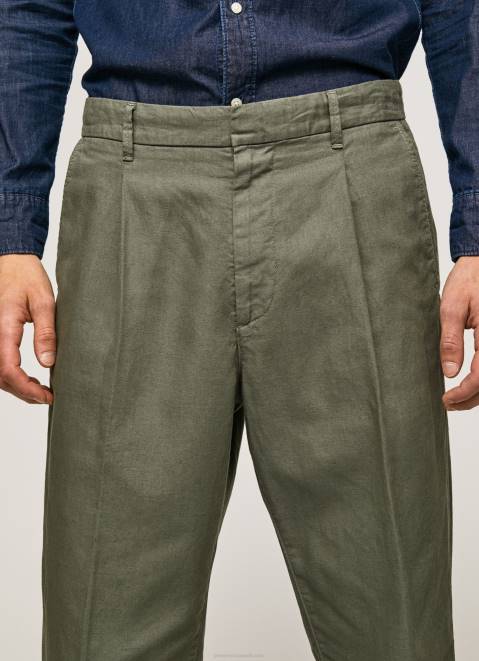 Pepe Jeans Arrow Relaxed Fit Chino Pants Men Casting Z22X1108
