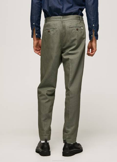 Pepe Jeans Arrow Relaxed Fit Chino Pants Men Casting Z22X1108