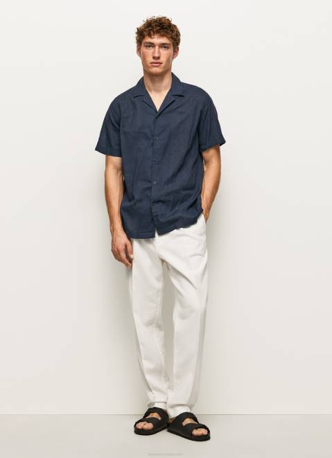 Pepe Jeans Arrow Relaxed Fit Chino Pants Men Ivory Z22X1102