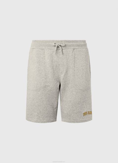 Pepe Jeans August Sporty Shorts Men Light Grey Marl Z22X1136