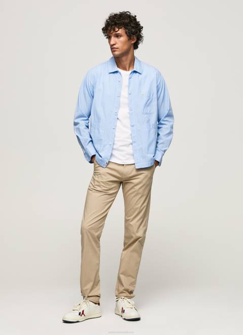 Pepe Jeans Charly Slim Fit Chino Pants Men Malt Z22X1119