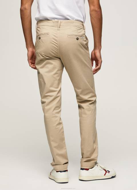 Pepe Jeans Charly Slim Fit Chino Pants Men Malt Z22X1119