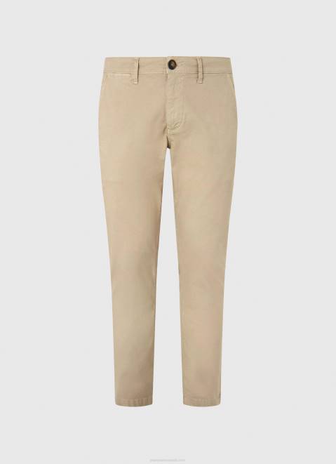 Pepe Jeans Charly Slim Fit Chino Pants Men Malt Z22X1119
