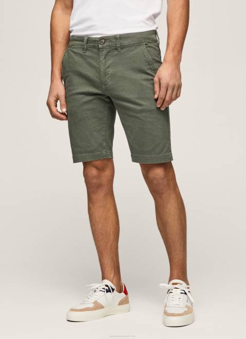 Pepe Jeans Charly Slim Fit Chino Shorts Men Casting Z22X1130