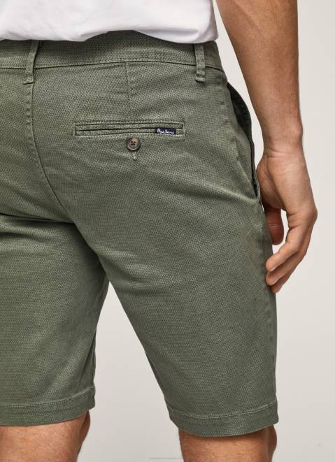 Pepe Jeans Charly Slim Fit Chino Shorts Men Casting Z22X1130