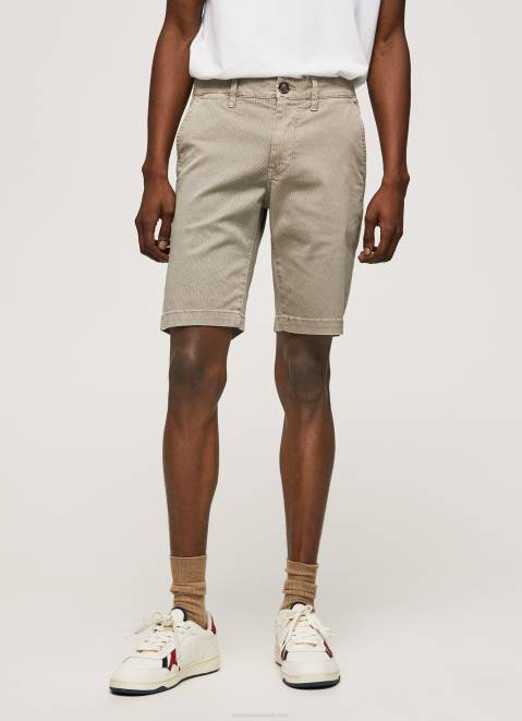 Pepe Jeans Charly Slim Fit Chino Shorts Men Malt Z22X1131