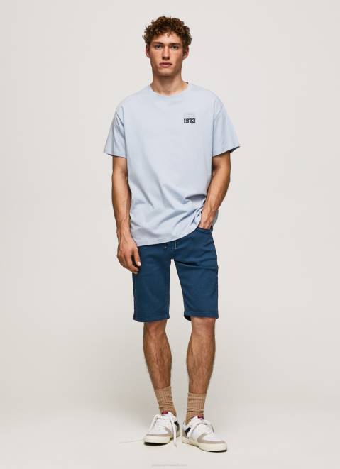 Pepe Jeans Cotton Bermuda Shorts Men Jarman Z22X1129
