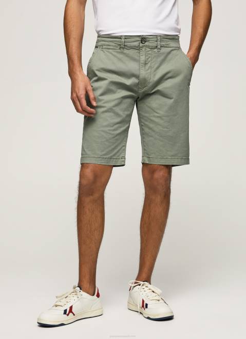 Pepe Jeans Cotton Chino Shorts Men Casting Z22X1135