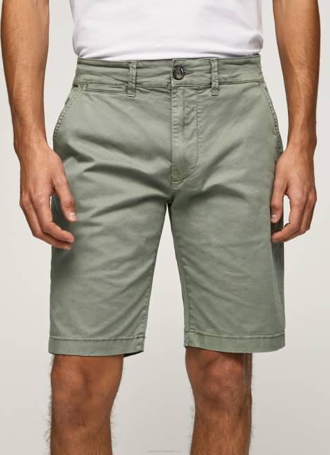 Pepe Jeans Cotton Chino Shorts Men Casting Z22X1135