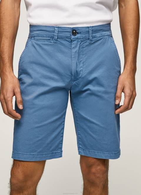 Pepe Jeans Cotton Chino Shorts Men Ozzy Z22X1133