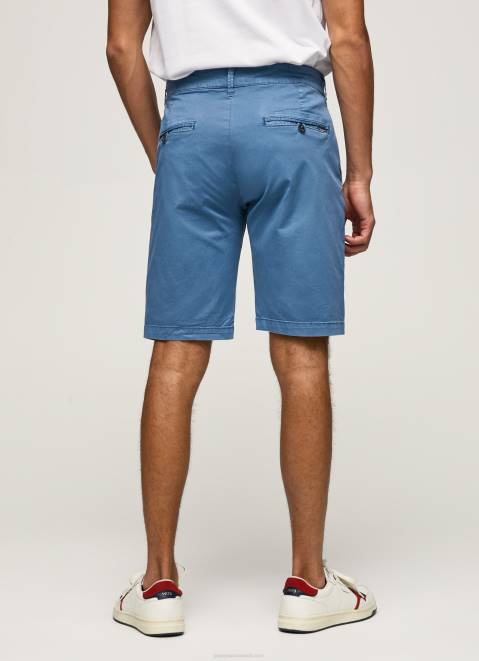Pepe Jeans Cotton Chino Shorts Men Ozzy Z22X1133