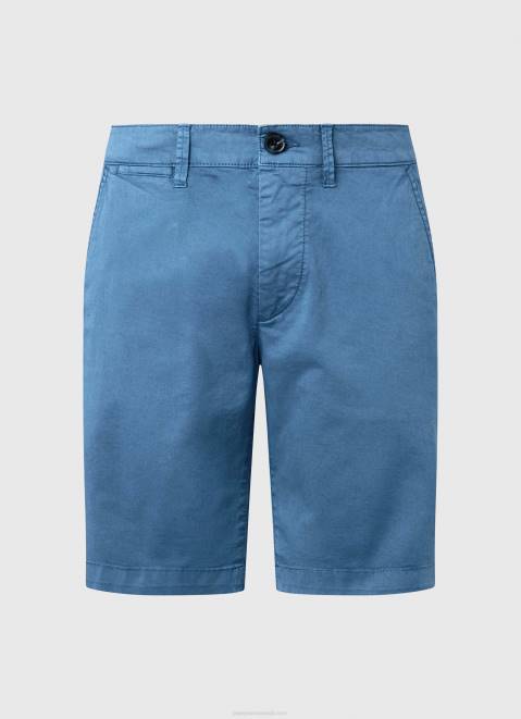 Pepe Jeans Cotton Chino Shorts Men Ozzy Z22X1133