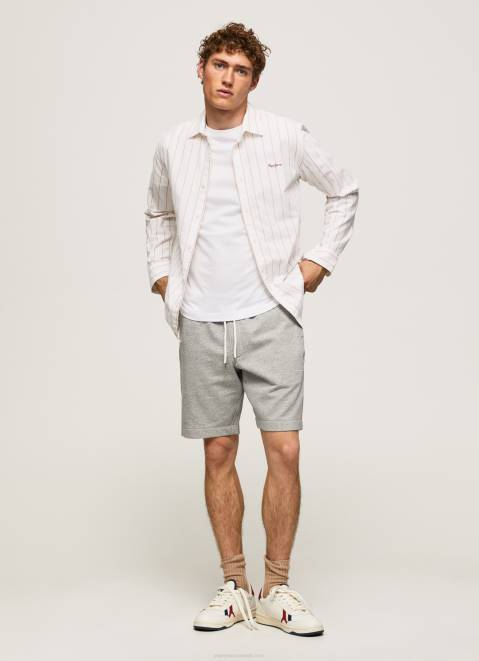 Pepe Jeans Edward Sporty Shorts Men Grey Marl Z22X1140