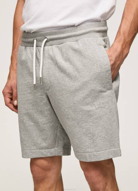 Pepe Jeans Edward Sporty Shorts Men Grey Marl Z22X1140