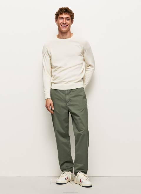 Pepe Jeans Harrow Regular Chino Trousers Men Casting Z22X1099