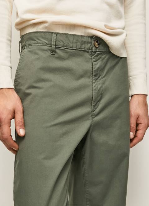 Pepe Jeans Harrow Regular Chino Trousers Men Casting Z22X1099