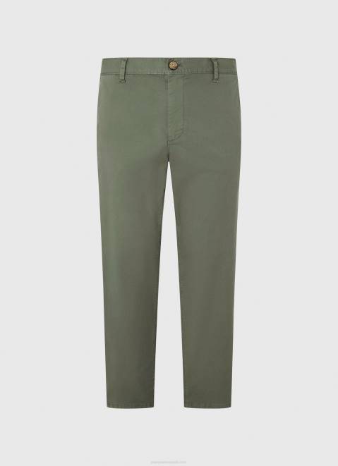 Pepe Jeans Harrow Regular Chino Trousers Men Casting Z22X1099