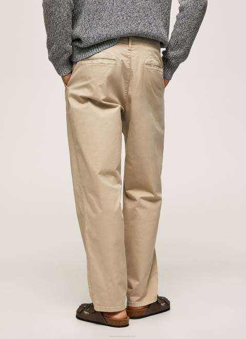 Pepe Jeans Harrow Regular Chino Trousers Men Malt Z22X1100