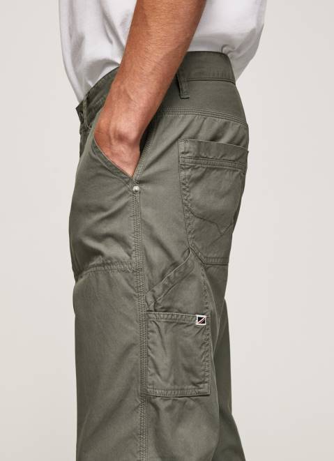 Pepe Jeans Newton Worker Cargo Pants Men Casting Z22X1122