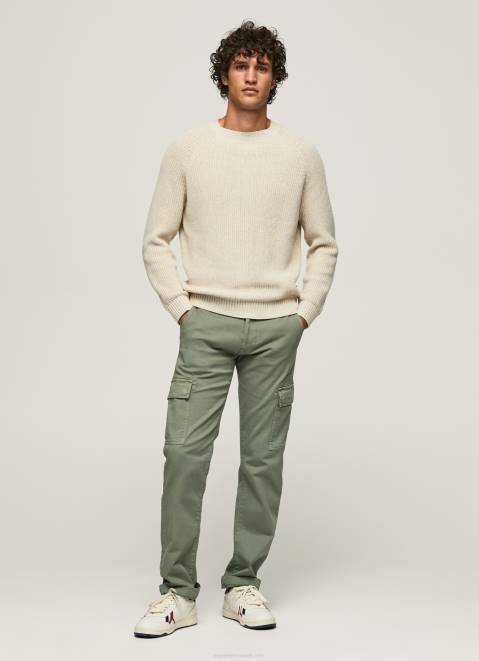 Pepe Jeans Sean Regular Fit Chino Pants Men Casting Z22X1126