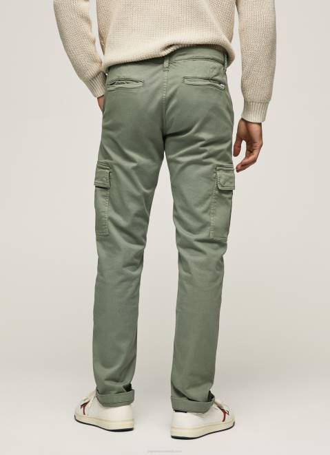 Pepe Jeans Sean Regular Fit Chino Pants Men Casting Z22X1126