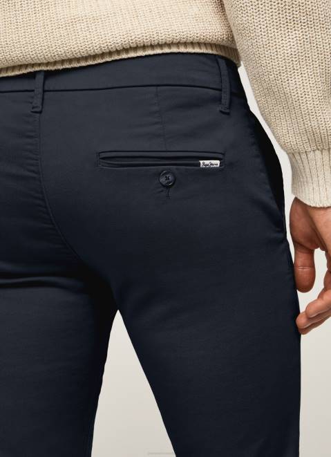 Pepe Jeans Slim James Chino Trousers Men Dulwich Z22X1121