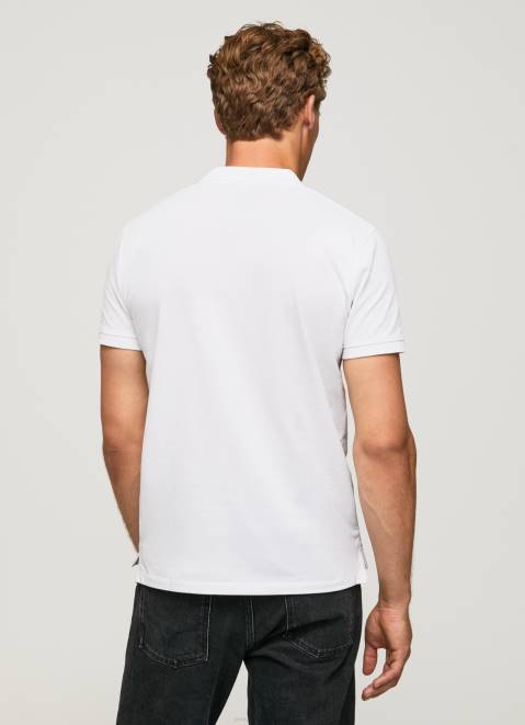 Pepe Jeans Logo T-Shirt Men White Z22X1085