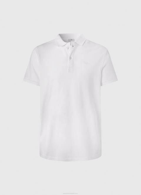 Pepe Jeans Logo T-Shirt Men White Z22X1085