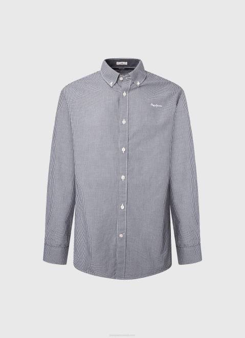 Pepe Jeans Lamar Checkered Poplin Shirt Men Jarman Z22X1046