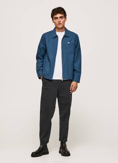 Pepe Jeans Leeds Straight Fit Overshirt Men Dulwich Z22X1032