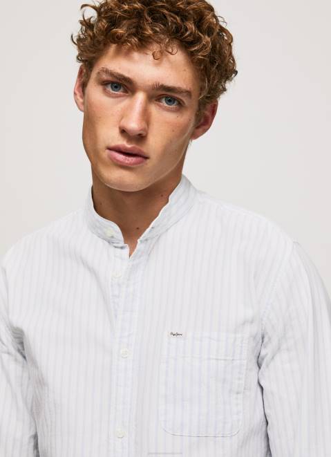 Pepe Jeans Leyton Regular Fit Oxford Shirt Men Ozzy Z22X1041