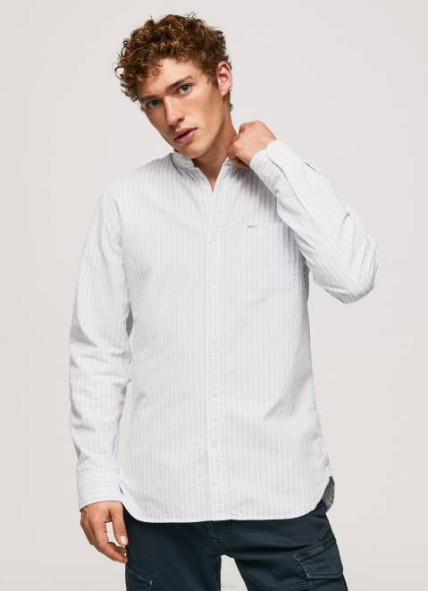 Pepe Jeans Leyton Regular Fit Oxford Shirt Men Ozzy Z22X1041
