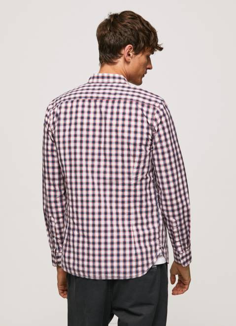 Pepe Jeans Load Two-Toned Checkered Shirt Men Jarman Z22X1066