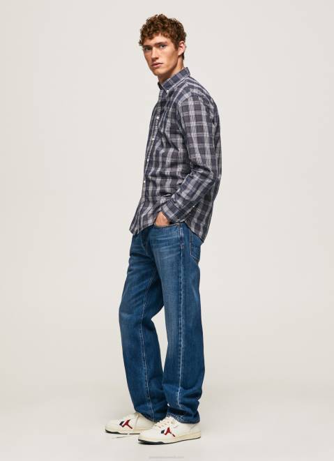 Pepe Jeans Lynwood Regular Fit Checked Shirt Men Dulwich Z22X1033