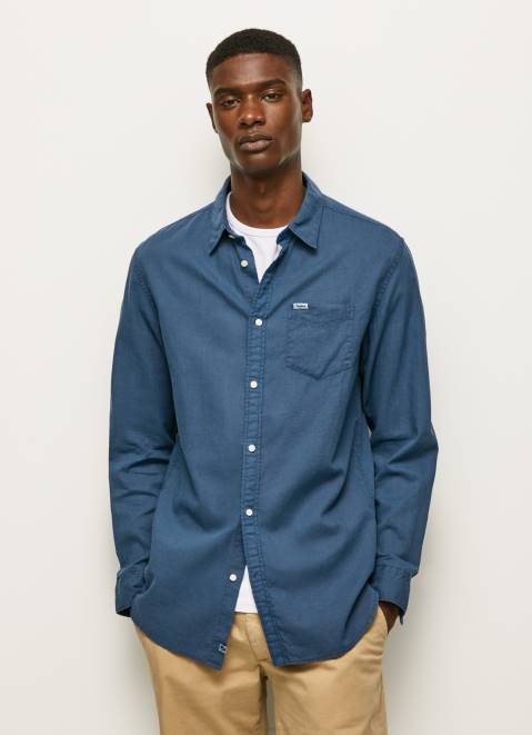 Pepe Jeans Parker Long Sleeved Shirt Men Jarman Z22X1072
