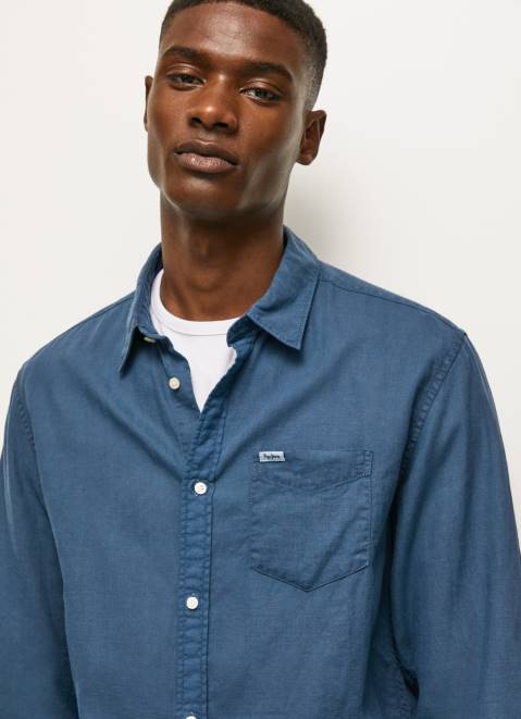 Pepe Jeans Parker Long Sleeved Shirt Men Jarman Z22X1072