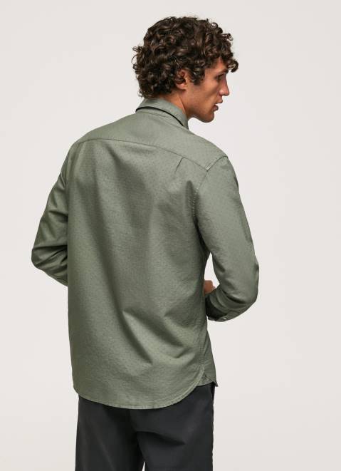 Pepe Jeans Regular Fit Dobby Shirt Men Casting Z22X1043