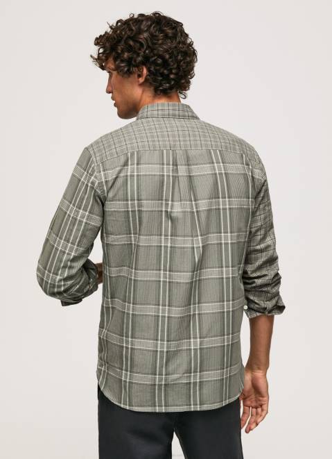 Pepe Jeans Regular Fit Mixed Checks Shirt Men Casting Z22X1038