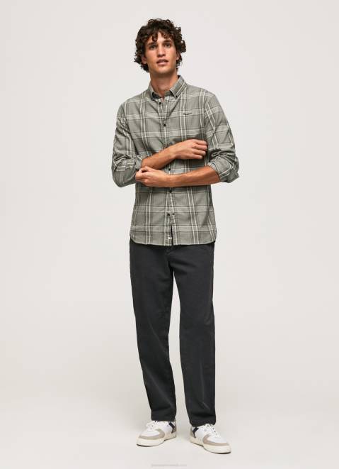 Pepe Jeans Slim Fit Checked Shirt Men Casting Z22X1036