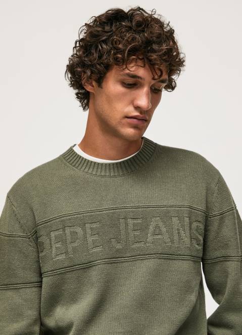 Pepe Jeans Cotton Round Neck Jersey Men Casting Z22X856