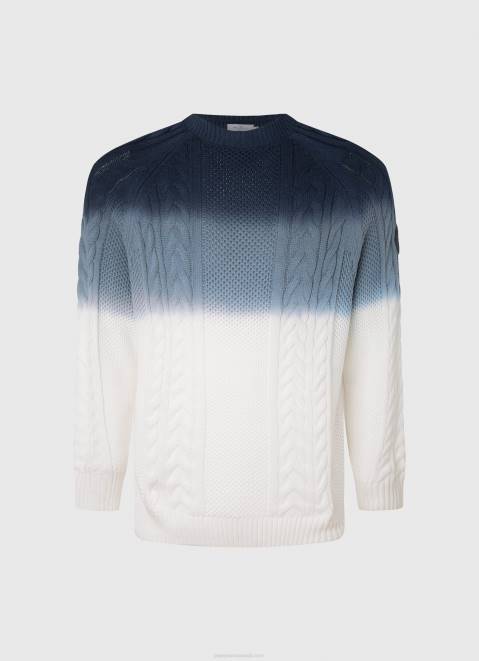 Pepe Jeans Perseo Cable Knit Jersey Men White Z22X851