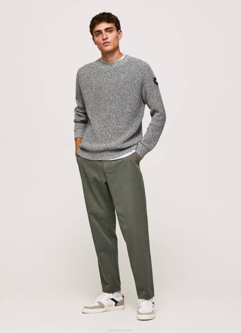 Pepe Jeans Pirmin Braided Yarn Jersey Men Multi Z22X852