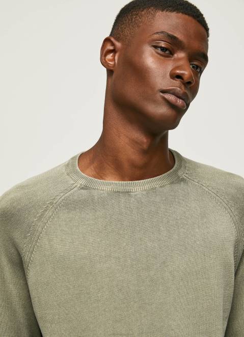 Pepe Jeans Round Collar Cotton Jersey Men Casting Z22X860